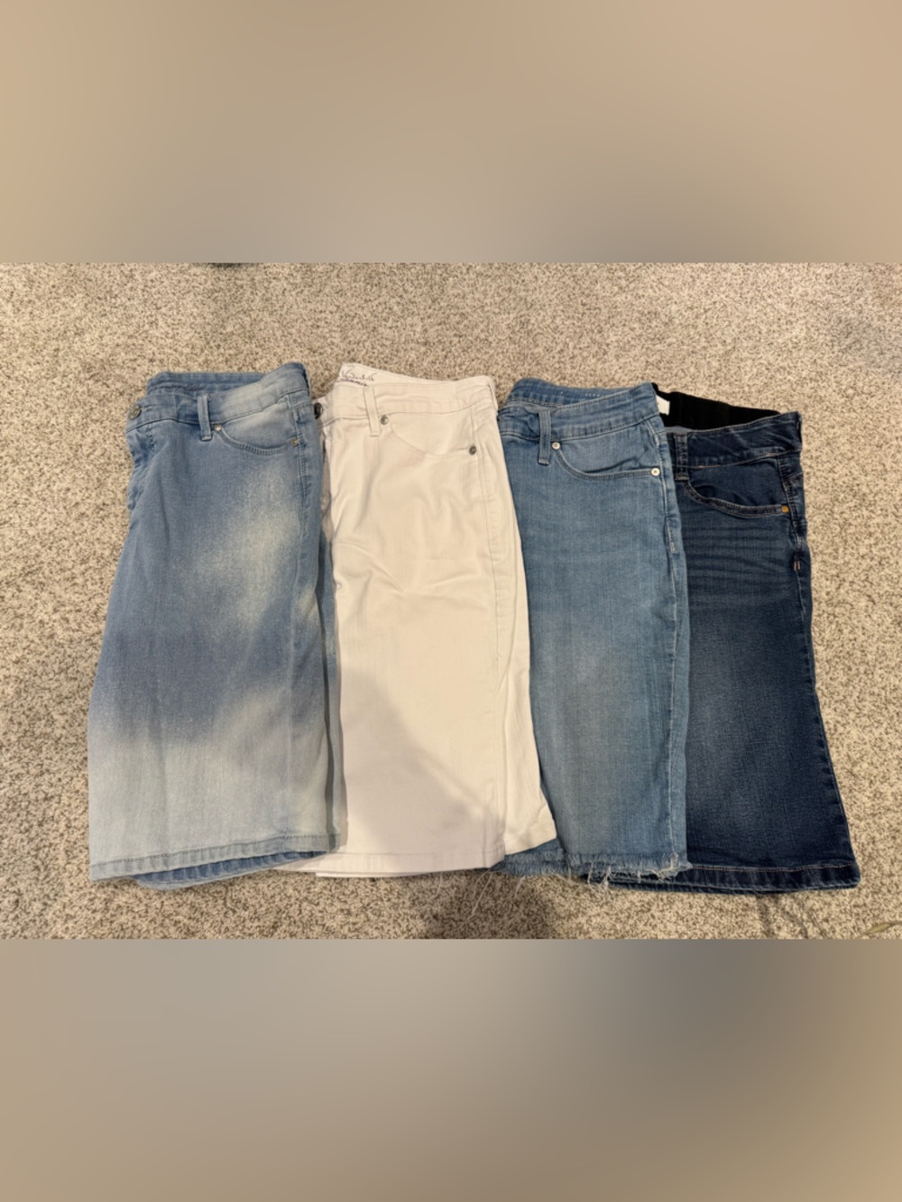 Bermuda Shorts Denim Bundle - Set of 4 — Size 8 - Picture 2 of 10